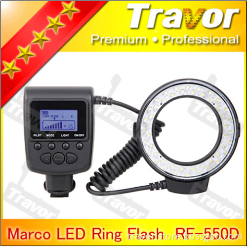 Macro Flash Light RF-550d for Canon/Nikon/Olympus/Panasonic DSLR Cameras